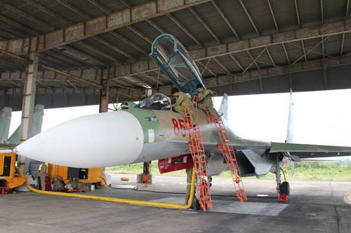 Cái Tết đầu tiên của máy bay Su-30 - 4