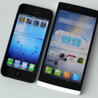 Thời trang Hi-tech - iPhone 5 đọ dáng OPPO Find 5