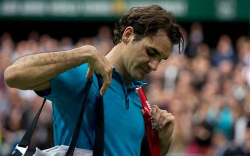 Federer "ngã ngựa" ở Rotterdam - 1