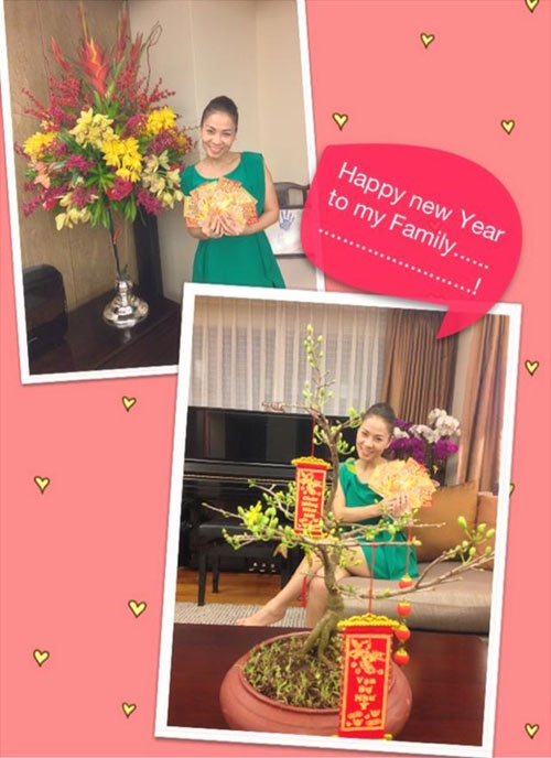 Loạt ảnh nóng sao Việt ăn Tết - 4