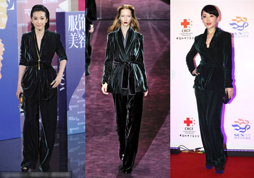 Tuyển tập đụng hàng đồ hiệu của mỹ nhân - 9