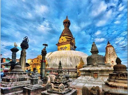 Thành phố cổ kiến trúc nhọn hoắt ở Nepal - 1