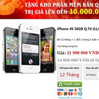 Thời trang Hi-tech - iPhone 4, 4S “trôi bảo hành” là hàng dựng