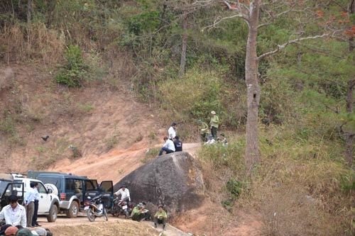 Rừng phòng hộ ở Gia Lai cháy dữ dội - 3