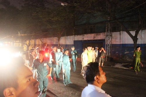 TP.HCM: Cháy trong khuôn viên SVĐ Thống Nhất - 2