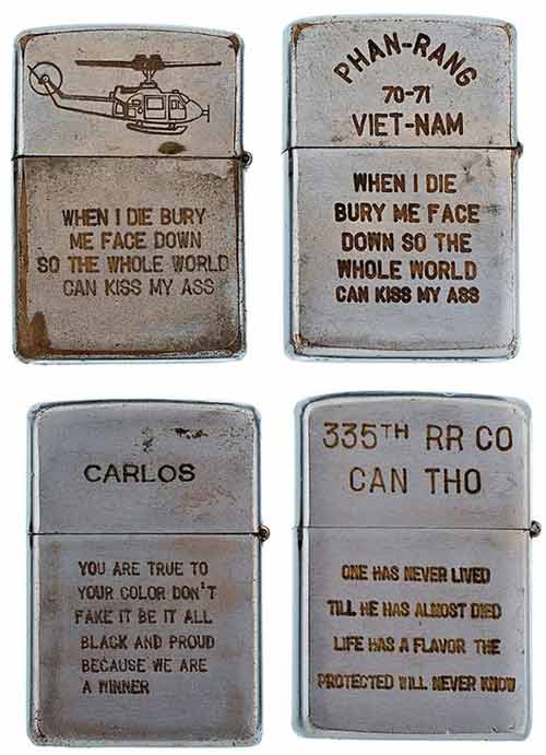 Bộ bật lửa Zippo "độc" của lính Mỹ ở VN - 11