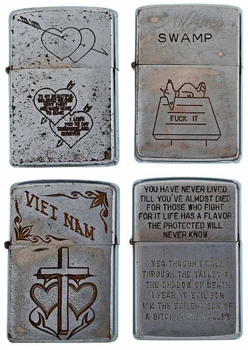 Bộ bật lửa Zippo "độc" của lính Mỹ ở VN - 3