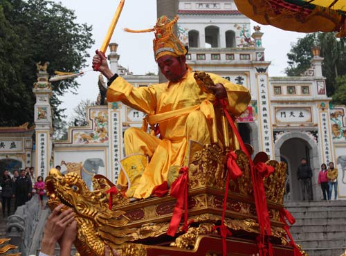 Đi xem rước vua giả ở... Hà Nội - 8