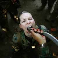 Tin tức trong ngày - Chặt đầu rắn uống máu trong tập trận quốc tế