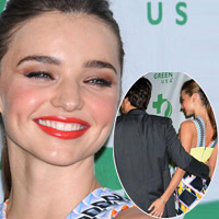 Xu hướng thời trang - Miranda Kerr đặt tay nhầm chỗ