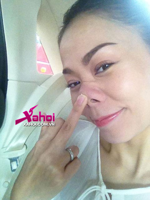 Thu Minh chứng minh mũi xịn 100% - 2