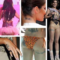 Ca nhạc - MTV - Khám hình xăm khắp cơ thể Cheryl Cole