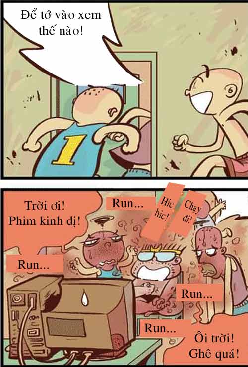 Tây Du Ký hài: Xem phim kinh dị - 2