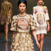 Xu hướng thời trang - Dolce &amp; Gabbana lại gây "thổn thức"