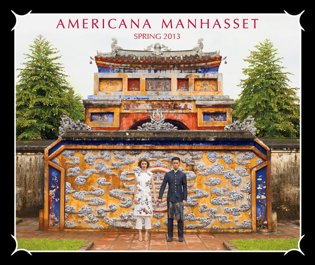 Americana Manhasset lựa chọn Việt Nam làm bối cảnh cho bộ ảnh giới thiệu sản phẩm dành cho Xuân 2013
