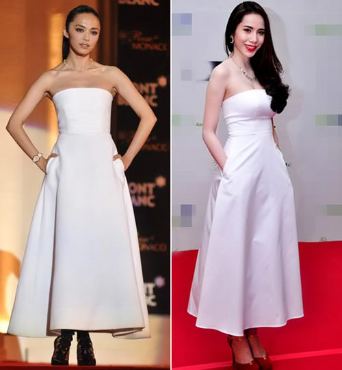 Mỹ nhân Việt, Trung lăng xê mốt váy túi - 11