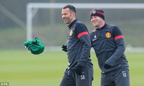 MU và Real tích cực tập luyện - 5