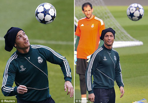 MU và Real tích cực tập luyện - 8