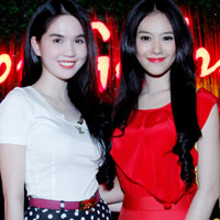 Người mẫu - Hoa hậu - Ngọc Trinh, Linh Chi xinh như thiên thần