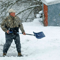 Tin tức trong ngày - Nước Mỹ lặng như tờ trong bão tuyết