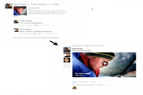 Sự khác biệt giữa News Feed mới và cũ của Facebook - 7