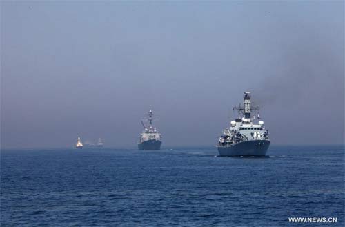 Chùm ảnh tập trận quốc tế trên biển Ả-rập - 2