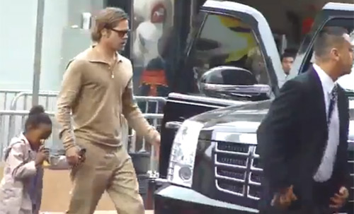 Gia đình Brad Pitt được bảo vệ như Tổng thống - 2