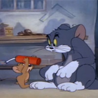 Cười 24h - Video funny TOM &amp; JERRY: Đừng nghịch dại với pháo
