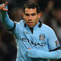 Bóng đá - Mancini mong Tevez bị cảnh sát bắt mỗi ngày