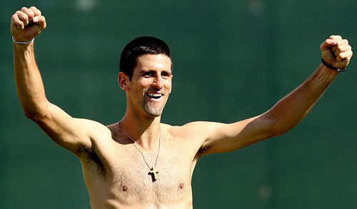 Djokovic và bồ Azarenka đọ tài chơi bóng - 4