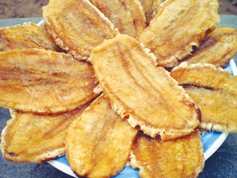 Chuối ép - quà quê "quý hiếm" - 1