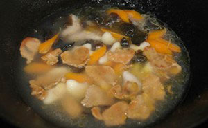 Ngọt bùi canh thịt nạc nấu củ ấu - 6