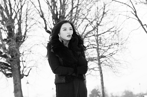Lý Nhã Kỳ ưu tư giữa tuyết lạnh - 11