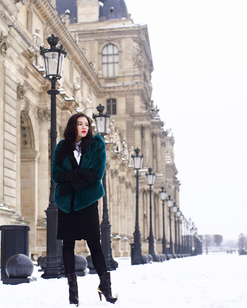 Lý Nhã Kỳ ưu tư giữa tuyết lạnh - 15