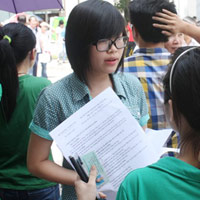 Giáo dục - du học - Thu lệ phí tuyển sinh ĐH, CĐ làm 2 đợt
