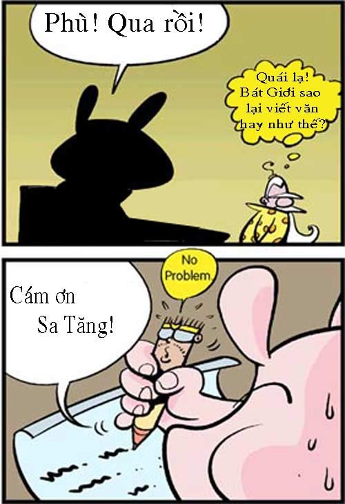 Sa Tăng cai thuốc lá, Bát Giới quay bài - 4