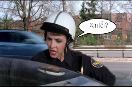 Chùm ảnh: Trêu nữ cảnh sát giao thông - 3