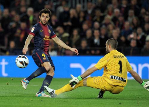 Barca – Vallecano: Song tấu Villa-Messi - 1