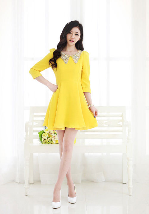 Phối đẹp với tone vàng chanh - 3