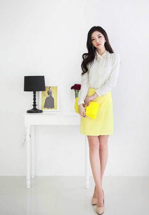 Phối đẹp với tone vàng chanh - 13