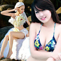 Bạn trẻ - Cuộc sống - Hot girl khoe sức trẻ với bikini