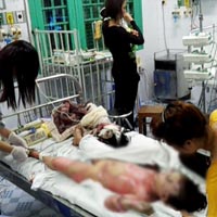 Pháp luật - Thiêu cả nhà vì sinh con gái: 1 người tử vong