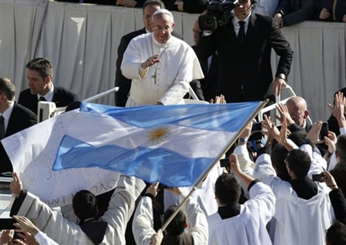 Lễ nhậm chức của Giáo hoàng Francis - 1