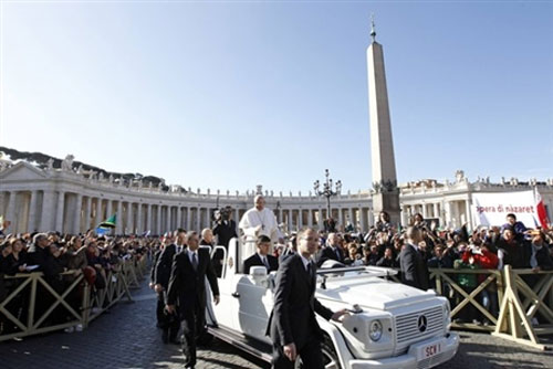 Lễ nhậm chức của Giáo hoàng Francis - 6