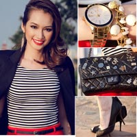 Bí quyết mặc đẹp - Trúc Diễm chịu chi "mạnh" cho hàng hiệu!