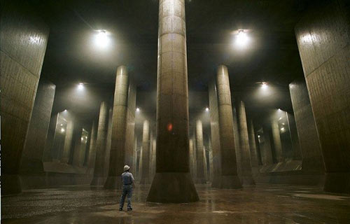 'Thành phố' cống ngầm lớn nhất thế giới dưới lòng Tokyo - 1