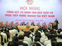 Tài chính - Bất động sản - 100 tỷ USD vốn FDI vào Việt Nam sau 25 năm