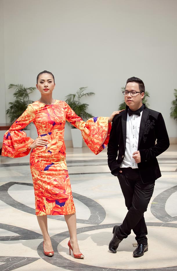 Ngô Thanh Vân chói chang với sắc hoa - 8