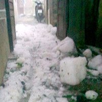 Tin tức trong ngày - Lào Cai: Lại mưa đá như... ném gạch