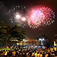 Tin tức trong ngày - Pháo hoa rực rỡ chào năm mới 2014!